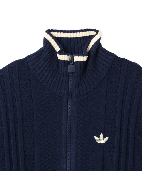 adidas CABLE KNIT FIREBIRD TRACK TOP / アディダス ケーブル ニット