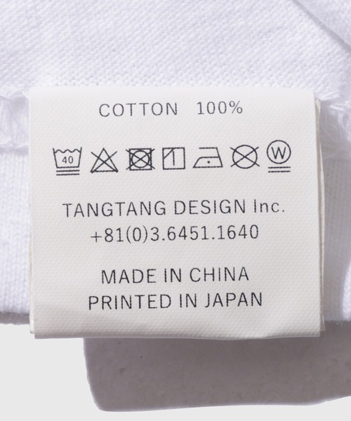 TANGTANG(タンタン)の「【TANGTANG/タンタン】S/S NO. 1 GIG!!(Tシャツ/カットソー・メンズ・ホワイト・L/M/S)」の3枚目の写真