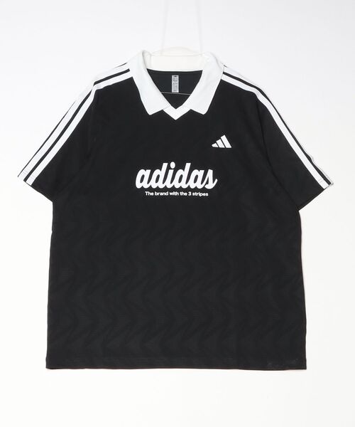 adidas（アディダス）の「【別注】アディダス adidas M FTBL POLO AP 限定コラボ（ポロシャツ・メンズ・ブルー/ホワイト/ブラック・S/M/L/LL/3L）」の7枚目の写真