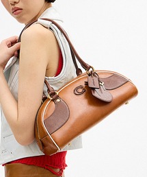 エルゴ バッグ・Coachtopiaレザー・チェリー プリント（ショルダー