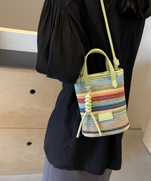 meJane | カラフルメッシュ ミニショルダーバック(ショルダーバッグ)