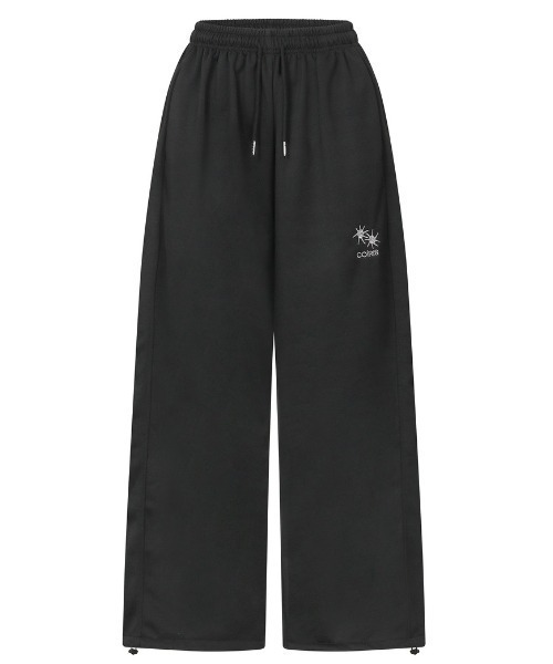 COIRIS（コイリス）の「◇COIRIS◇ブランド直輸入正規品/NEXO ストリングワイドスウェットパンツ NEXO STRING WIDE SWEAT PANTS（スウェットパンツ・レディース・ブラック/グレー・L/XL）」の7枚目の写真