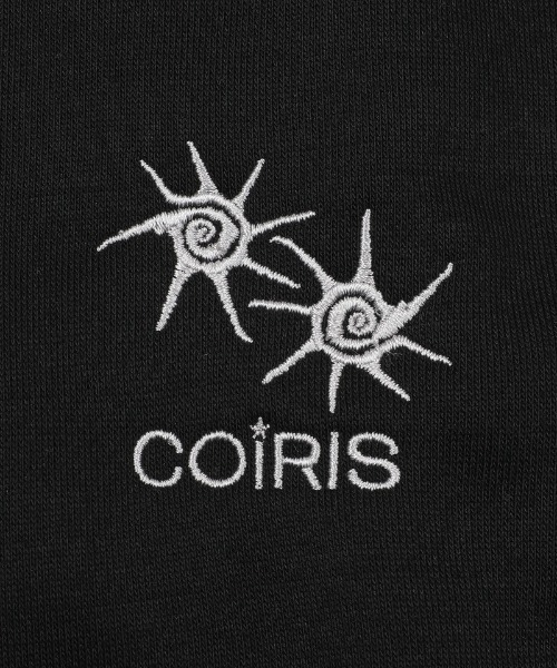 COIRIS（コイリス）の「◇COIRIS◇ブランド直輸入正規品/NEXO ストリングワイドスウェットパンツ NEXO STRING WIDE SWEAT PANTS（スウェットパンツ・レディース・ブラック/グレー・L/XL）」の3枚目の写真