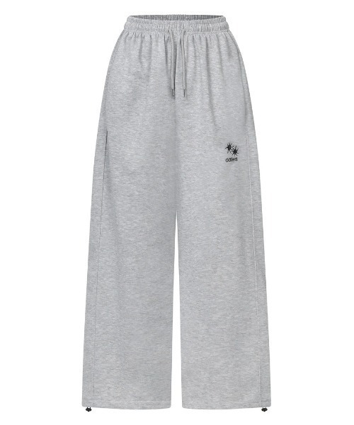 COIRIS（コイリス）の「◇COIRIS◇ブランド直輸入正規品/NEXO ストリングワイドスウェットパンツ NEXO STRING WIDE SWEAT PANTS（スウェットパンツ・レディース・ブラック/グレー・L/XL）」の9枚目の写真