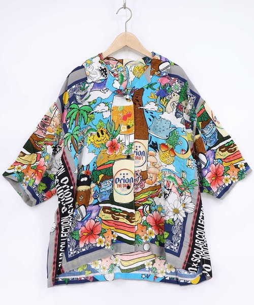 ScoLar(スカラー)の「462012:orion×ScoLar スカーフ柄シャツ(シャツ/ブラウス・レディース・ネイビー/ブラック・L/M)」の16枚目の写真