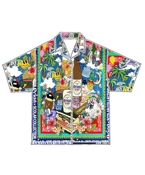 ScoLar(スカラー)の「462012:orion×ScoLar スカーフ柄シャツ(シャツ/ブラウス・レディース・ネイビー/ブラック・L/M)」の18枚目の写真