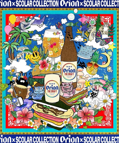 ScoLar(スカラー)の「462012:orion×ScoLar スカーフ柄シャツ(シャツ/ブラウス・レディース・ネイビー/ブラック・L/M)」の20枚目の写真