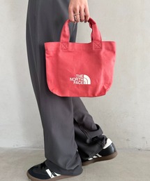 THE NORTH FACE(ザ・ノースフェイス)/ミニキャンバストートバッグ サブバッグ ロゴプリント コットントート/TNF LOGO COTTON BAG S