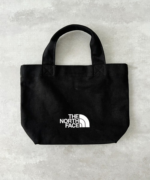 THE NORTH FACE（ザノースフェイス）の「THE NORTH FACE(ザ・ノースフェイス)/ミニキャンバストートバッグ サブバッグ ロゴプリント コットントート/TNF LOGO COTTON BAG S（トートバッグ・レディース・ターコイズブルー/ブラック/クリーム/オレンジ・FREE）」の11枚目の写真
