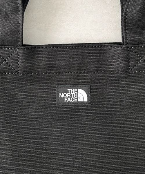 THE NORTH FACE（ザノースフェイス）の「THE NORTH FACE(ザ・ノースフェイス)/ミニキャンバストートバッグ サブバッグ ロゴプリント コットントート/TNF LOGO COTTON BAG S（トートバッグ・レディース・ターコイズブルー/ブラック/クリーム/オレンジ・FREE）」の14枚目の写真