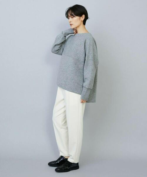MOGA（モガ）の「WOOLEN×AMOSSA ドルマンスリーブ配色ニット（ニット/セーター・レディース・グレー系その他/ブラック系その他・2）」の19枚目の写真