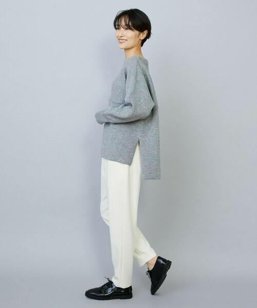 MOGA（モガ）の「WOOLEN×AMOSSA ドルマンスリーブ配色ニット（ニット/セーター・レディース・グレー系その他/ブラック系その他・2）」の18枚目の写真