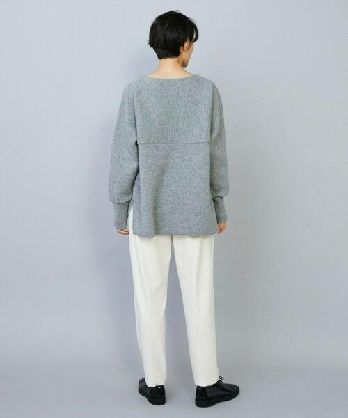 MOGA（モガ）の「WOOLEN×AMOSSA ドルマンスリーブ配色ニット（ニット/セーター・レディース・グレー系その他/ブラック系その他・2）」の17枚目の写真