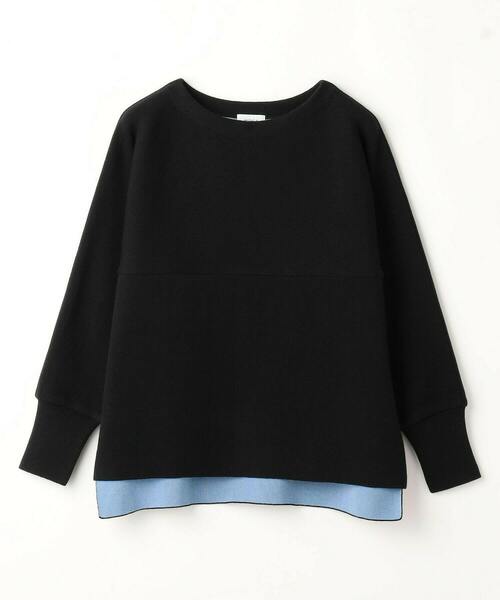 MOGA（モガ）の「WOOLEN×AMOSSA ドルマンスリーブ配色ニット（ニット/セーター・レディース・グレー系その他/ブラック系その他・2）」の9枚目の写真