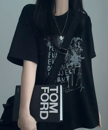 フロントプリント 半袖Tシャツ