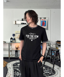JAMIE WEST（ジェイミーウエスト）の「タイガー レギュラー リンガー Tシャツ (ブラック)（Tシャツ/カットソー）」