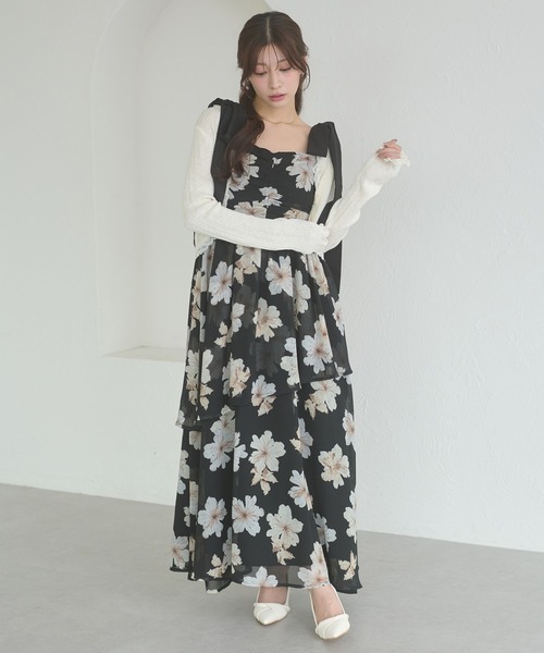 Ambre Neige(アンブルネージュ)の「uv cut lace cardigan / UVカットレースカーディガン(カーディガン/ボレロ・レディース・ブラック/ライトブルー/アイボリー・FREE)」の22枚目の写真