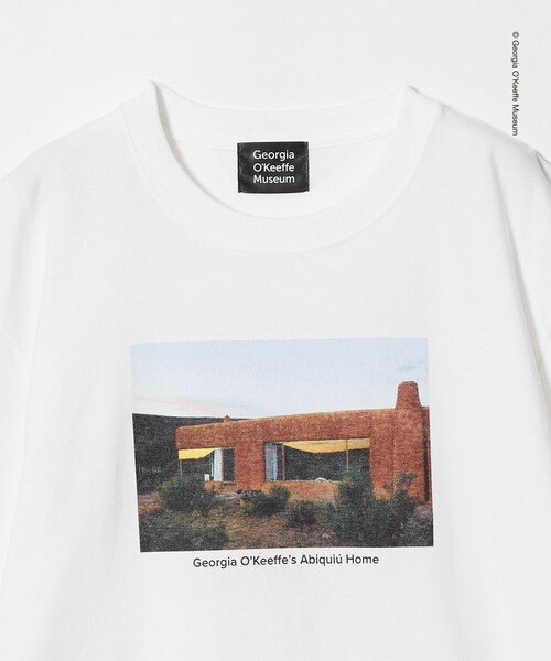 UNITED ARROWS(ユナイテッドアローズ)の「【別注】<Georgia O’Keeffe Museum>グラフィック Tシャツ(Tシャツ/カットソー・メンズ・ホワイト/ブラック・L/XL/M)」の8枚目の写真