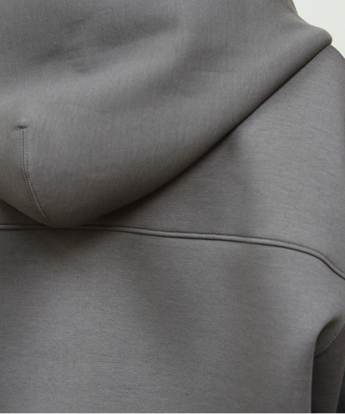 GYMPHLEX(ジムフレックス)の「Gymphlex/ジムフレックス ジップフードジャケット ZIP HOODED JACKET GY-A0859 KDB(パーカー・レディース・トップグレー/チャコールグレー・14)」の5枚目の写真