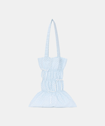 CVICO ATELIER（シビコ アトリエ）の「Cherie Bag (SkyBlue  Dot)（エコバッグ/サブバッグ）」