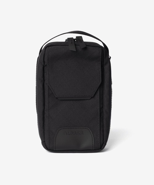 ALPAKA(アルパカ)の「ALPAKA / アルパカ Modular Sling V2 (Black Axogrid 300D) 2WAY 撥水 スリングバッグ / ポーチ(ショルダーバッグ・メンズ・ブラック・FREE)」の5枚目の写真