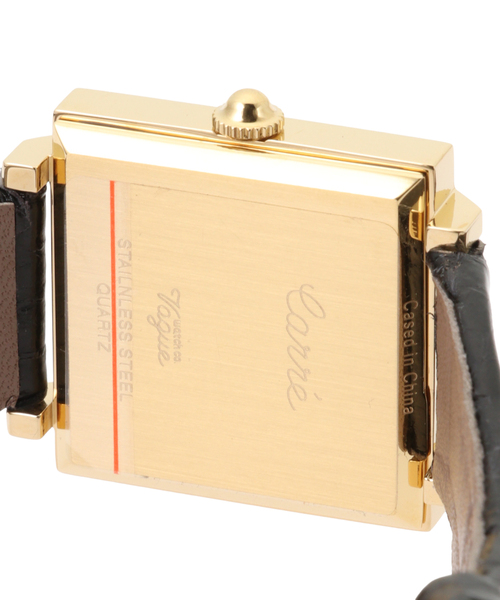 VAGUE WATCH CO.(ヴォーグウォッチカンパニー)の「VAGUE WATCH CO. Carre 28mm heavy wavy YG(アナログ腕時計・レディース・ゴールド・FREE)」の12枚目の写真