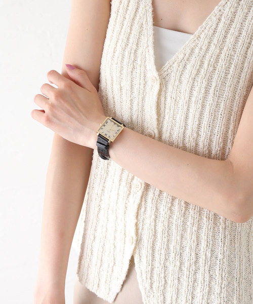 VAGUE WATCH CO.(ヴォーグウォッチカンパニー)の「VAGUE WATCH CO. Carre 28mm heavy wavy YG(アナログ腕時計・レディース・ゴールド・FREE)」の14枚目の写真