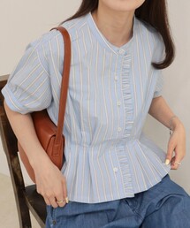 fredy emue（フレディエミュ）の「フリルタック前開きブラウス（シャツ/ブラウス）」