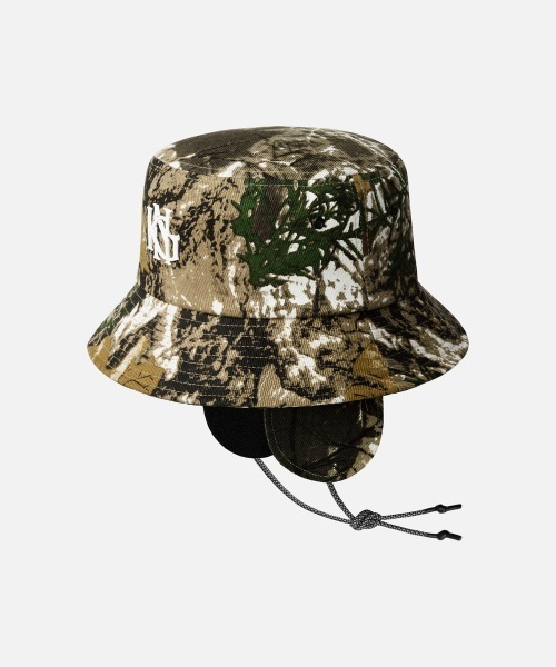 KANGOL(カンゴール)の「KANGOL INTERLOCK EARFLAP BUCKET / カンゴール(ハット・レディース・カモフラージュ/レオパード/ブラック・LARGE/MEDIUM)」の8枚目の写真