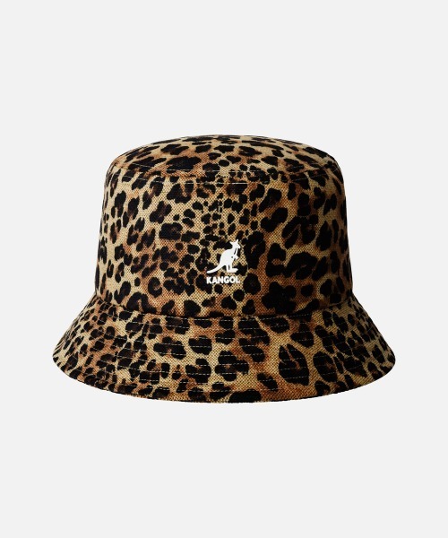 KANGOL(カンゴール)の「KANGOL INTERLOCK EARFLAP BUCKET / カンゴール(ハット・レディース・カモフラージュ/レオパード/ブラック・LARGE/MEDIUM)」の12枚目の写真