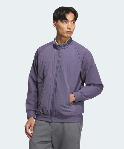 adidas(アディダス)の「メンズ COLD. RDY ハイブリッド中わた入りジャケット 【adidas Golf/アディダスゴルフ】(ダウンジャケット/コート・メンズ・パープル・LARGE/XX-LARGE/X-LARGE/SMALL/MEDIUM)」の1枚目の写真