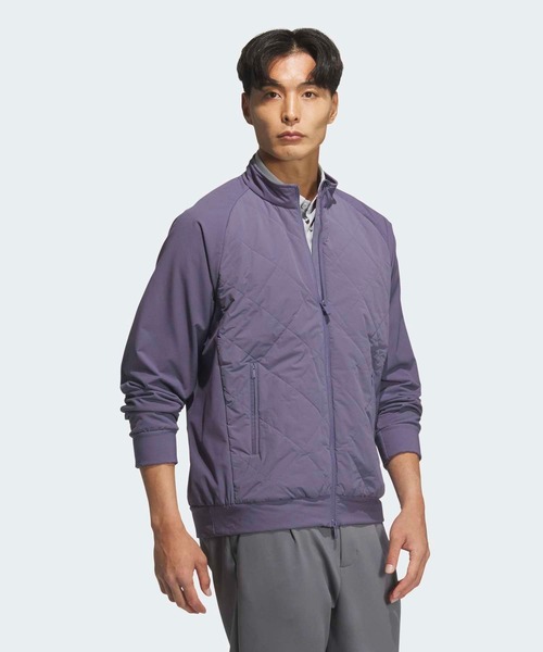 adidas(アディダス)の「メンズ COLD. RDY ハイブリッド中わた入りジャケット 【adidas Golf/アディダスゴルフ】(ダウンジャケット/コート・メンズ・パープル・LARGE/XX-LARGE/X-LARGE/SMALL/MEDIUM)」の4枚目の写真