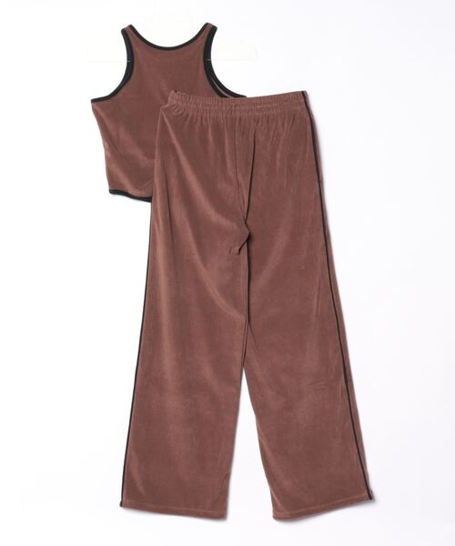 L.H.P(エルエイチピー)の「CLANE/クラネ/PILE CONTRAST LINE SET UP(セットアップ・レディース・ネイビー/アイボリー/ブラウン系その他5・1)」の4枚目の写真