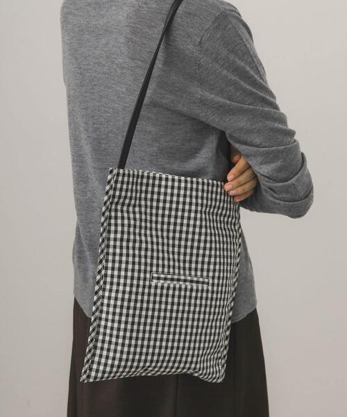 KBF(ケイビーエフ)の「パイピングデザインミニBAG(ショルダーバッグ・レディース・ブルー系その他/チェック・ONE)」の15枚目の写真