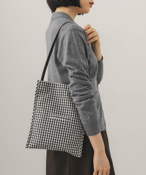 KBF(ケイビーエフ)の「パイピングデザインミニBAG(ショルダーバッグ・レディース・ブルー系その他/チェック・ONE)」の16枚目の写真