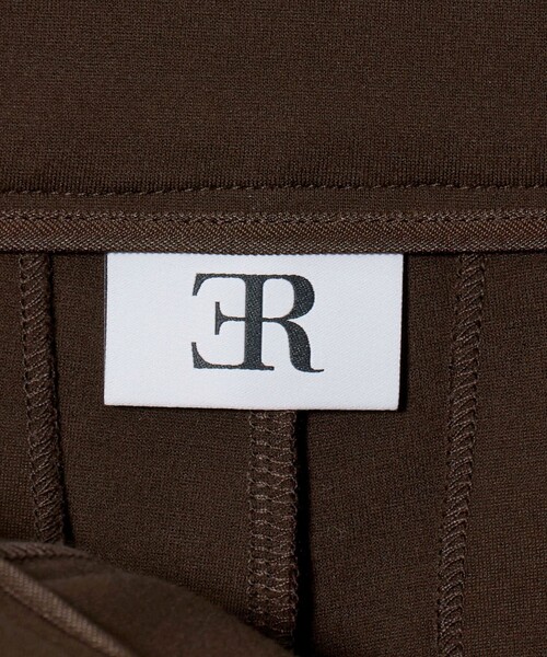 ER(イーアール)の「<ER>ジャージー カプリパンツ(その他パンツ・レディース・ブラック/ダークブラウン・M/S)」の14枚目の写真