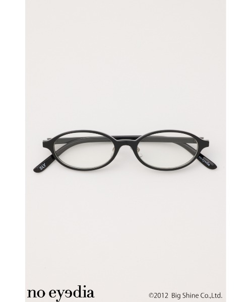 SLY(スライ)の「【noeyedia】ROUND EYEWEAR ノーアイディアラウンドアイウェア(メガネ・レディース・マルチ/ブラック・FREE)」の2枚目の写真