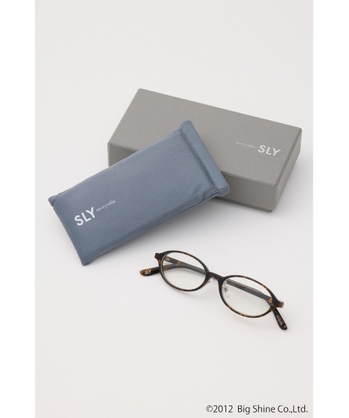 SLY(スライ)の「【noeyedia】ROUND EYEWEAR ノーアイディアラウンドアイウェア(メガネ・レディース・マルチ/ブラック・FREE)」の20枚目の写真