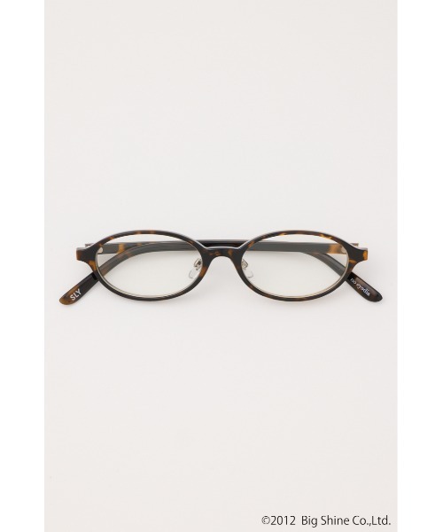 SLY(スライ)の「【noeyedia】ROUND EYEWEAR ノーアイディアラウンドアイウェア(メガネ・レディース・マルチ/ブラック・FREE)」の9枚目の写真