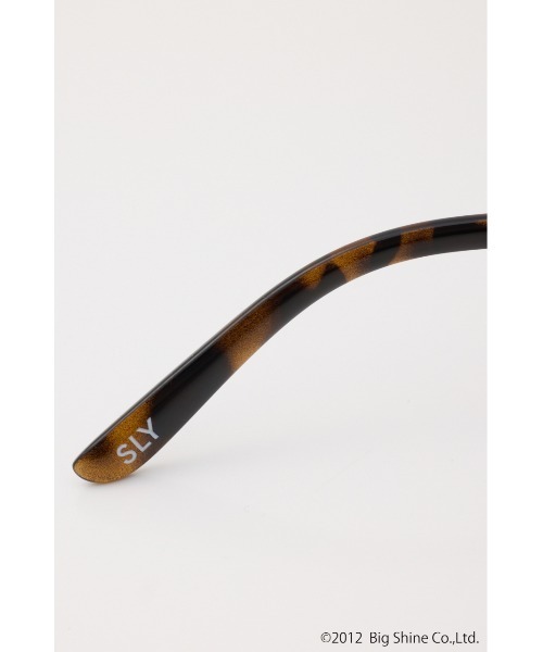 SLY(スライ)の「【noeyedia】ROUND EYEWEAR ノーアイディアラウンドアイウェア(メガネ・レディース・マルチ/ブラック・FREE)」の16枚目の写真