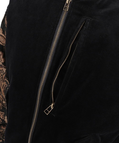 CAMBIO(カンビオ)の「mj11899- ゴブランスリーブコーデュロイブルゾン(その他アウター・メンズ・ベージュ/ブラック・XL/L/M)」の22枚目の写真