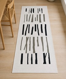 aimoha（アイモハ）の「モダン柄ラグマット 80×160cm（ラグ/マット）」