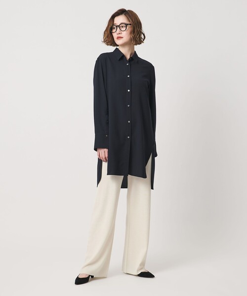 conte(コンテ)の「<conte>NVL ハイゲージ ニットパンツ(その他パンツ・レディース・ブラック/ナチュラル/ダークブラウン・S/M)」の11枚目の写真