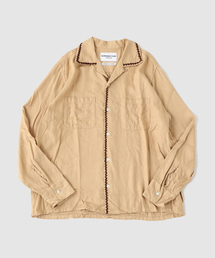 NOMARHYTHM / ノーマリズム Trim Embroidery Shirt