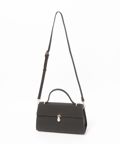 Andemiu(アンデミュウ)の「オ-バルメタルフラップBAG/1070221(ハンドバッグ・レディース・ブラック/ベージュ/ライトピンク・FREE)」の7枚目の写真