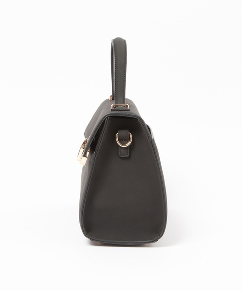 Andemiu(アンデミュウ)の「オ-バルメタルフラップBAG/1070221(ハンドバッグ・レディース・ブラック/ベージュ/ライトピンク・FREE)」の9枚目の写真