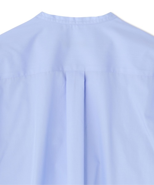 YLEVE（イレーヴ）の「YLEVE / COTTON TYPEWRITER STRING SKIPPER SHIRT（シャツ/ブラウス・レディース・ブルー/ホワイト・1）」の16枚目の写真