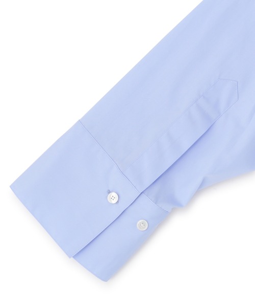 YLEVE（イレーヴ）の「YLEVE / COTTON TYPEWRITER STRING SKIPPER SHIRT（シャツ/ブラウス・レディース・ブルー/ホワイト・1）」の17枚目の写真