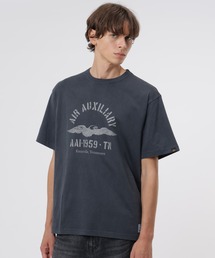 Alpha Industries/アルファ インダストリーズ/ESSENTIAL RELAXED FIT TEE (BATTLEWASH AIR AUX)/バトルウォッシュ エア オックス リラックスフィット Tシャツ