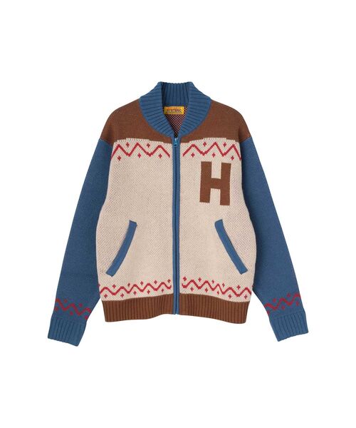 HYSTERIC GLAMOUR(ヒステリックグラマー)の「HYSTERIC SKUNKジャカード ジャンパー(その他アウター・レディース・ブルー/ピンク/ブラック・FREE)」の6枚目の写真